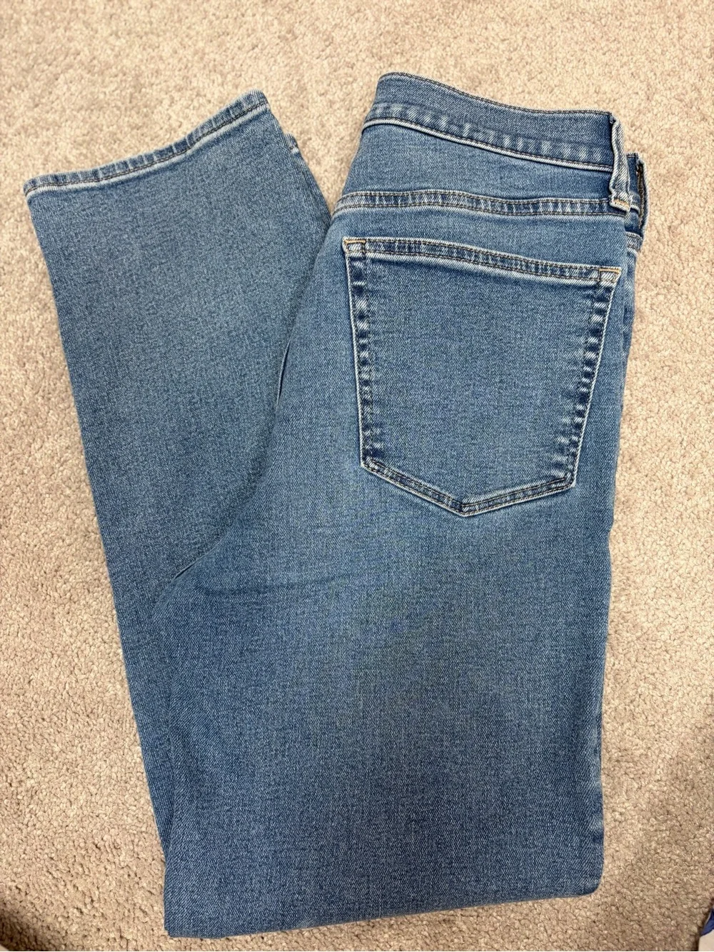 Bundles of 2: J.Crew Straight-Leg Jeans and For All 7 Mankind Set in Small sizes